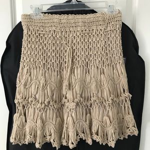Crochet skirt